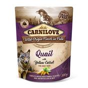 CARNILOVE Dog Pouch Paté, Quail &amp;amp; Yellow Carrot 300g image