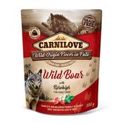 CARNILOVE Dog Pouch Paté, Wild Boar &amp;amp; Rosehips 300g image