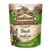 CARNILOVE Dog Pouch Paté, Duck &amp;amp; Timothy Grass 300g image