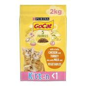 GO-CAT Kitten Chicken &amp;amp; Vegetable Cat Food, 2kg image