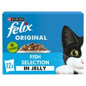 FELIX Original Fish Selection in Jelly, 12x85g image