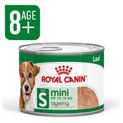 ROYAL CANIN Mini Ageing 8+ Senior Wet Small Dog Food In Loaf, 195g image