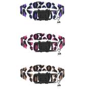 CAT CIRCUS Safety Cat Collar, Leopard Print image