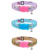 CAT CIRCUS Safety Cat Collar, Vintage Print image