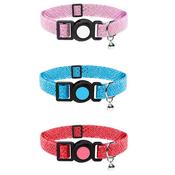 CAT CIRCUS Safety Cat Collar, Glitter Print image