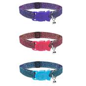 CAT CIRCUS Safety Cat Collar, Sparkle Print image