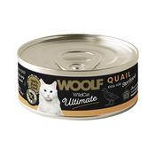 WOOLF Ultimate Canned Sterilised Cat Food, Quail Paté image