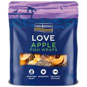 FISH4DOGS Love Apple Fish Wraps, 90g image