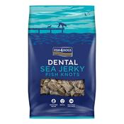 FISH4DOGS Dental Sea Jerky Fish Knots, 100g image