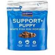 FISH4DOGS Support+ Puppy White Fish Morsels for Digestion image