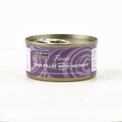 FISH4CATS Finest Tuna Fillet &amp;amp; Anchovy, 70g image
