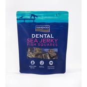 FISH4DOGS Dental Sea Jerky Fish Squares, 115g image