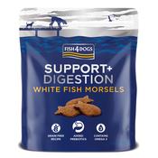 FISH4DOGS Support+ White Fish Morsels for Digestion image