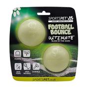 SPORTSPET Ultimate Glow in the Dark Ball, 2 Pack