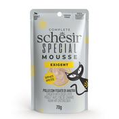 SCHESIR Special Mousse Exigent, Chicken with Duck Liver, 70g image