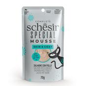 SCHESIR Special Mousse Skin &amp;amp; Coat, Salmon with Chicken, 70g image