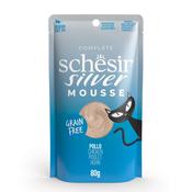 SCHESIR Silver 11+ Mousse, Chicken, 80g image