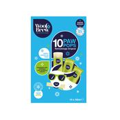 WOOF &amp;amp; BREW Paw Pops Ice Pop Treats for Dogs, 10 Pack image