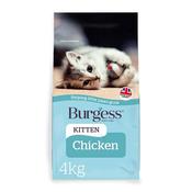 BURGESS Chicken Kitten Food, 4kg image
