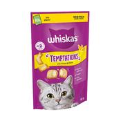 WHISKAS Temptations Chicken Cat Treats, 60g