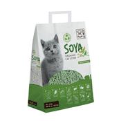 M-PETS Soya Organic Cat Litter, Green Tea 15 Litre image