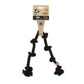 M-PETS Coto Rope Dog Toy, Black image