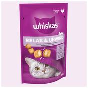 WHISKAS Relax &amp;amp; Unwind Cat Treats, 45g image