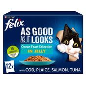FELIX As Good As It Looks Ocean Feasts in Jelly, 12x85g image