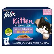 FELIX As Good As It Looks Kitten, 12x85g image