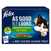 FELIX As Good As It Looks Vegetable Selection in Jelly, 12x85g image