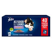 FELIX As Good As It Looks Mixed Selection in Jelly, Jumbo 40x85g image