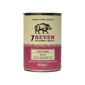 SEVEN Adult Dog Wet Food Can, Wild Boar image