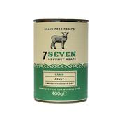 SEVEN Adult Dog Wet Food Can, Lamb image