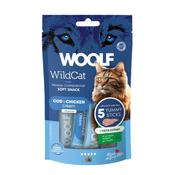 WOOLF WildCat Cream Cod, Chicken &amp;amp; Yucca Extract, 5 Pack image