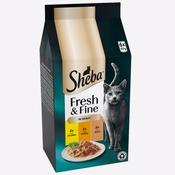 SHEBA Fresh &amp;amp; Fine Chicken, Turkey &amp;amp; Duck in Gravy, 6x50g image