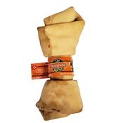 LENNOX Beefhide Knotted Bone Chew, Peanut Butter image