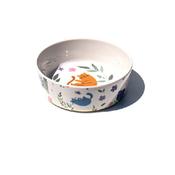 Melamine Flower Cat Bowl image