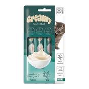 M-PETS Creamy Cat Treats Salmon &amp;amp; Beef, 4x15g image