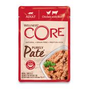 WELLNESS CORE Purely Paté Adult Chicken &amp;amp; Beef, 85g