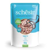 SCHESIR Complete Nutrition Cat Food, Tuna in Jelly Pouch 85g image