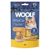 WOOLF WildCat Cream Snack Chicken, 5 Pack