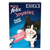 FELIX Joyables Salmon Liquid Cat Treats, 4x10g