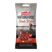 NATUREFOOD Steak Sticks Beef Medium, 4 Pack image