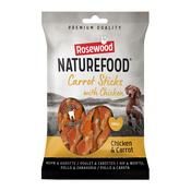 NATUREFOOD Chicken &amp;amp; Carrot Sticks Small, 80g