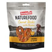 NATUREFOOD Chicken &amp;amp; Carrot Sticks Small, 320g