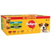 PEDIGREE Dog Pouches Mixed Selection in Gravy, 80x100g Mega Pack image