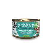 SCHESIR Complete Nutrition Cat Food, Tuna &amp;amp; Sea Bream in Jelly Can 85g