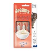 M-PETS Creamy Cat Treats Salmon, 4x15g image