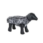 M-PETS Urbanstyle Winter Jacket for Dogs, Black &amp;amp; White