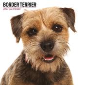Border Terrier Modern Wall Calendar 2027 image